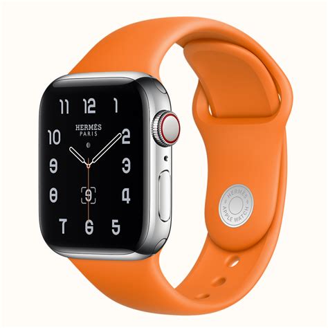 apple hermes orange sport band|best Hermes apple watch band.